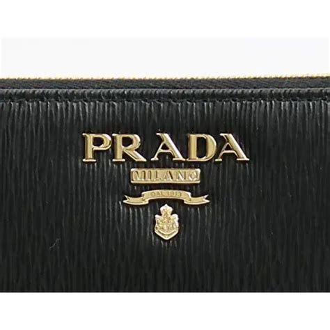 prada 1m0506 vitello move|Prada Round Zipper Long Wallet Vitello Move 1Ml506 Black A.